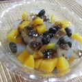 miyuki12's cooksnap of when they made さっぱり☆黒豆寒天.