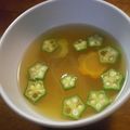 あほりん's cooksnap of when they made 七夕だったので　★おくらスープ★.