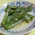 elfschritt's cooksnap of when they made オクラのマヨネーズ炒め♬♬.