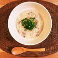 ＊ＡＫＯＲＩ＊'s cooksnap of when they made 炊飯器で簡単！鶏としめじのお粥さん.