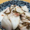 anomalo's cooksnap of when they made 簡単浅漬け風　大根の梅昆布和え.