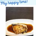 Sora☆★mama's cooksnap of when they made ぶりの照り焼き♡.