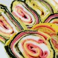 ちんねんさん。's cooksnap of when they made ハム・大葉・のり☆なんでもくるくる卵焼き.