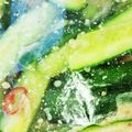 クックPZD156☆'s cooksnap of when they made 簡単☆ピリ辛きゅうり.