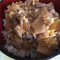 バターリッチマフィン's cooksnap of when they made 簡単♪美味しい♪きのこ豚丼♪.