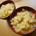 BiwacoJune's cooksnap of when they made しみしみ山盛り大根の味噌汁.