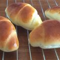 おはなすき's cooksnap of when they made HBで簡単、練乳入りのふわふわロールパン.