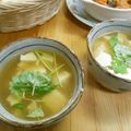 しのばぁたん's cooksnap of when they made 豆腐のお吸い物。生姜あん。.