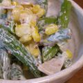 MEGuREEN's cooksnap of when they made 簡単☆いんげんとコーンのコロコロサラダ.