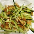 コエリウユミ's cooksnap of when they made 市販品で簡単、ささみときゅうりの梅和え.