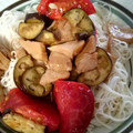 朝麻稔's cooksnap of when they made 茄子とトマトの冷たいおつまみ☆.
