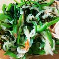 クックこりん's cooksnap of when they made 塩昆布で・玉ねぎ・ピーマン和え.
