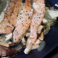 miho2390's cooksnap of when they made 簡単♪ホイル焼き風？サケのレンジ蒸し.