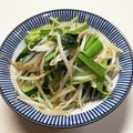 ★ぴー★'s cooksnap of when they made 小松菜ともやしのシャキッと炒め☆.