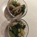 クックE73Y51☆'s cooksnap of when they made 簡単！辛旨♪チンゲン菜としめじのお浸し☆.