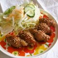 ◆◇Wtiti＊◇◆'s cooksnap of when they made うずら卵の豚スライス肉の飴包み甘辛煮.