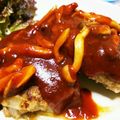 くまこしゃん's cooksnap of when they made 肉汁ジューシー！簡単ハンバーグ！.