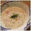 nakamucchi's cooksnap of when they made ＊とろ〜り豆乳スープ＊.