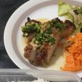 Canchan04's cooksnap of when they made 鶏肉のソテー☆ねぎごまだれ☆.
