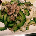 RYORI゜ﾛ゜;ﾉ's cooksnap of when they made さば缶のゴーヤ炒め.