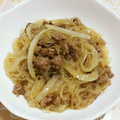 ☆ハートの若葉☆'s cooksnap of when they made 玉ねぎと春雨◎挽肉炒め.