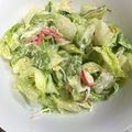 くりとたまご's cooksnap of when they made ☆レタス大量消費!!簡単レタスサラダ☆.