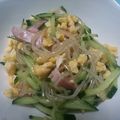 ☆kinoko☆'s cooksnap of when they made めんつゆで簡単おいしい！春雨サラダ★.
