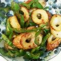 SARINGER's cooksnap of when they made 簡単☆ちくわとピーマンのカレー味炒め.