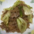 みぬみむも's cooksnap of when they made しらたきdeやきそば（ダイエット食②）.