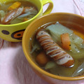 coooge's cooksnap of when they made 簡単♪白だしの和風なポトフ風スープ.
