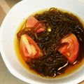 kentae's cooksnap of when they made 塩抜きから始まる三杯酢もずく.