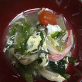 クックIN5GH0☆'s cooksnap of when they made レタスとトマトの中華スープ.