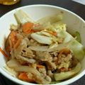 クックC51CC8☆'s cooksnap of when they made 豚肉の野菜炒め♪梅干し梅肉ソースで味付け.
