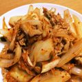 クックPIHA91☆'s cooksnap of when they made 玉ねぎたっぷり豚キムチ.