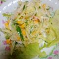 めみたん☆'s cooksnap of when they made リメイク☆刺身のつまサラダ.