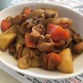 Moomin8941's cooksnap of when they made 簡単♪旨い！鶏肉で☆肉じゃが☆カレー風味.