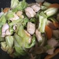 ALOHAnon's cooksnap of when they made 鶏のちゃんちゃん焼き.