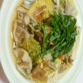 Снi→'s cooksnap of when they made 白菜と豚肉の蒸し煮*梅風味.