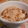 rie-tin's cooksnap of when they made きなこハチミツヨーグルト.