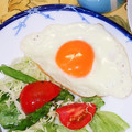 ガッキーパパ's cooksnap of when they made 目玉焼きをキレイに作る方法.