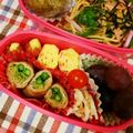 にゃにゃ☆☆☆'s cooksnap of when they made 菜花とシャキシャキきゃべつの豚肉巻き.