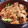 こはみおのママ✩'s cooksnap of when they made ご飯が進む！豚丼でがっつりスタミナ料理.
