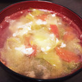 agnesあにえすb's cooksnap of when they made レタスとトマトの中華スープ.