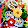 1016Hiro's cooksnap of when they made 魚肉ソーセージのヒーロー簡単巻き寿司.