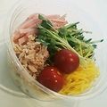 ゆなゴンママ's cooksnap of when they made お外で、ぶっかけそうめん弁当.