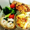 1016Hiro's cooksnap of when they made お雛様＆お内裏様と桜橘風のいなり寿司.