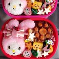 りのゆなママ's cooksnap of when they made キャラ弁オカズ カニカマりんご.