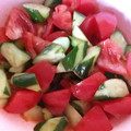 ☆青い鳥☆'s cooksnap of when they made きゅうりとトマトの中華マリネ.