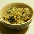 マメウニ's cooksnap of when they made グルメ介護／青さ海苔と浅利の炊込み御飯.