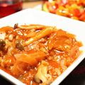 noamanma's cooksnap of when they made ✿キノコな煮込みハンバーグそ~す✿.